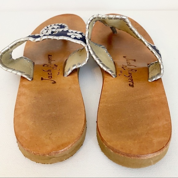 Jack Rogers Boating Jacks Midnight and Silver - 7 - Picture 8 of 12